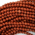 thumbnail image 4 of K-KED Natural Red Jasper Round Beads Gemstone 15" Strand 4mm 6mm 8mm 10mm 12mm-4 mm, 4 of 6