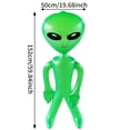 thumbnail image 2 of AZXY Green Inflatable Alien Halloween Decorations, Halloween Inflatables Halloween Yard Decor Halloween Outdoor Decor, Halloween Decor for Party Front Porch Lawn, Spooky Alien Yard Ornament Supplies, 2 of 6