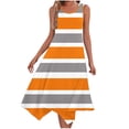 thumbnail image 1 of Ladies Summer Tops Impreso sin Mangas Cuello Redondo Vestido Casual para el Uso Diario Y Casual, 1 of 5