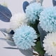 thumbnail image 3 of Flores artificiales con jarrón, arreglos florales de hortensias de imitación para el hogar, jardín, fiesta, decoración de boda, 3 of 5