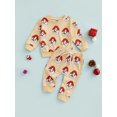 thumbnail image 3 of Douhoow Toddler Christmas Set,Baby Santa Claus/Snowman Print Pullover Pants, 3 of 9