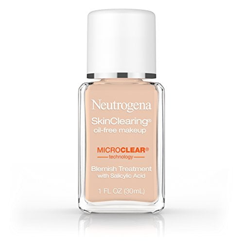 Neutrogena Skinclearing Makeup, 50 Soft Beige, 1 Fl. Oz