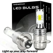 For Yamaha Grizzly 660 2002-2007 LED Headlight Bulbs Kit YFM660F YFM660FA 2x H6,Super Bright