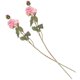 thumbnail image 2 of KAKOWELY 2 piezas de flores artificiales para boda, rosas artificiales, decoración de mesa central para el hogar, 2 of 5