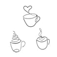 thumbnail image 2 of 3 piezas de taza de café para decoración de pared, decoración del hogar, adorno de regalo, letrero de café para baño, vacaciones, inauguración de, 2 of 8