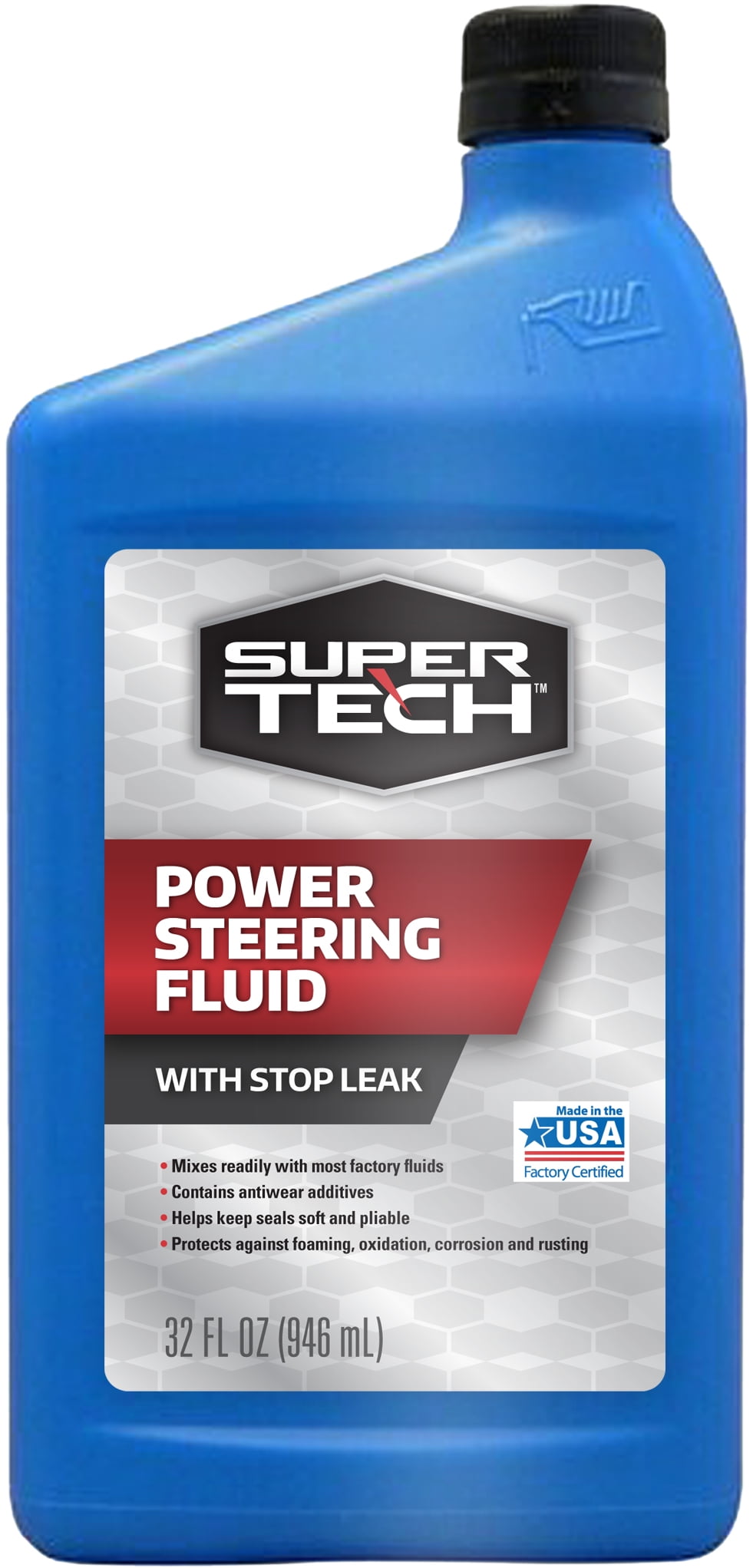 Super Tech Power Steering Fluid, 32 oz