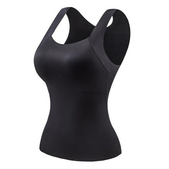 LKJYER U Neck Shapewear Built-in Bra Tank,  Tank Top, Tummy Control Compression Tank Tops for Women