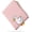Duck Pink, variant on Small Womens Wallet, Cute Bifold RFID Blocking Vegan Wallet for Teen Girls Ladies with Zipper Pocket (Black )