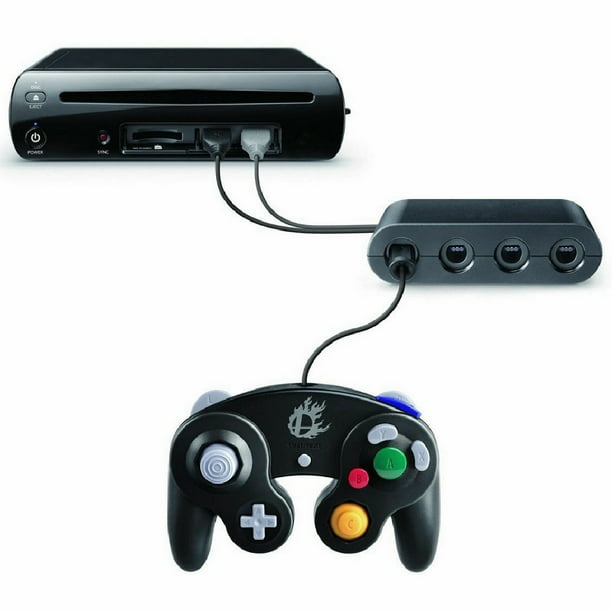 Gamecube Controller Adapter Converter For Wii U Super Smash Bros Walmart Com Walmart Com