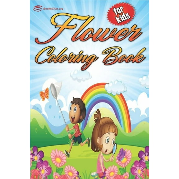 Flower Coloring Book for Kids