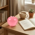 thumbnail image 4 of Pink Apple Stress Relief Squishy Ball – Slow Rising Mochi Squeeze Toy for Anxiety Relief, Focus & Sensory Play, Soft Rubber for Kids, Students & Adults, 4 of 5