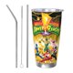 thumbnail image 1 of Vasos de 20 oz de Power Rangers Vaso de acero inoxidable a granel con tapa Taza de café con aislamiento al vacío de doble pared Taza de 20 oz con revestimiento de polvo para bebidas frías y calientes, 1 of 7