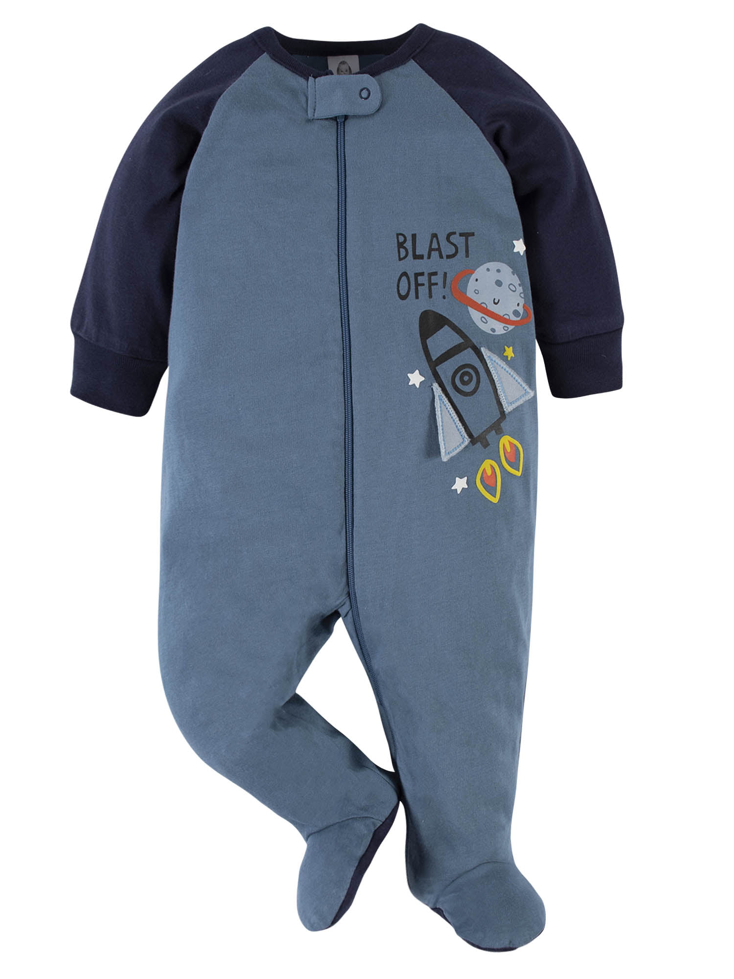 Exbrand Baby Boys Girls Unisex Newborn Sleepsuits Hello Little One Cotton Romper Sleepsuits 0-9 Months 