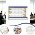 thumbnail image 2 of 2026 Wall-Mounted Planner Year-Round Calendar January To December Monthly Organization For Home And School 74 X 52 Cm With 1 Planner 4 Stickers And 1 Double-Sided Tape, 2 of 7