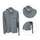 thumbnail image 2 of Blusa Mangas Largas Cortavientos anti UV con cremalleras Ropa de verano para mujer a prueba de sol (gris claro) Cgtredaw Gris claro Única para Unisex, 2 of 6