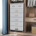 thumbnail image 2 of Crestlive Products Light Gray 7 Drawers Vertical Dresser Storage Tower Chest, 2 of 8
