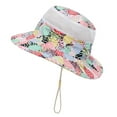 thumbnail image 5 of Otqutp Toddler Girls All Season Hat Bucket Cap Baby Boys Sun Hat Kids Beach Hat Wide Brim Outdoor Play for 0 to 7Years, 5 of 6
