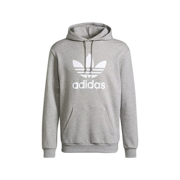 Adidas Originals Trefoil Mens Active Hoodies Size S, Color: Grey/White