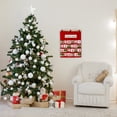 thumbnail image 1 of justharion Christmas Advent Calendar Hanging Bag Home Xmas Scene Layout Multi-pocket Storage Holder Hanging Decor Holiday Pendants, 1 of 8