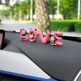 thumbnail image 3 of 4 unids/lote adornos de coche resina encantador envolvente amor mono Dol, 3 of 4