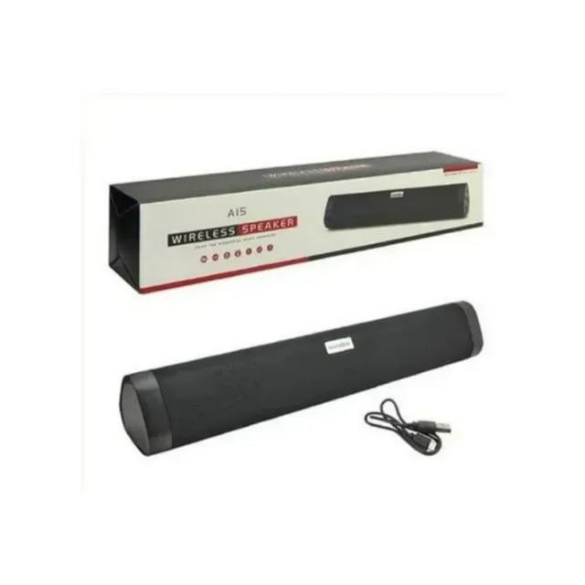 Altavoz inalámbrico, barra de sonido, subwoofer A15, 5 W, Bluetooth, 1200 mAh