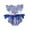 Blue, variant on Yindaity Baby Onesies Baby-girls Short Sleeve Onesies Bodysuits Red,6-12 Months