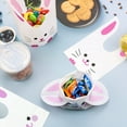 thumbnail image 4 of Cute Bunny Bags - Easter Rabbit Ears Design Cute Pink Gift Bags - Candy Cookies Adorable Bags for Easter Kids Children's Day Party 100Pcs, 4 of 7