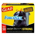 thumbnail image 1 of GLAD GLAD FORCEFLEX Noir 50 Unités (Lot de 3), 1 of 1