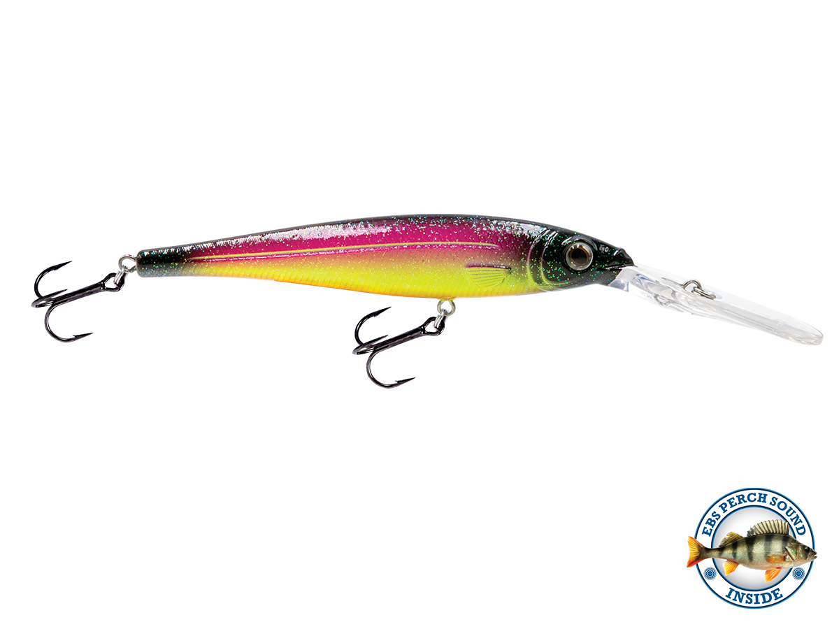 Livingston Lures EBS Walleye 111 Lure, Fire Tiger, 