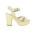 thumbnail image 2 of Sandalia de vestir Tacones Mujer Sintetico Nude Beige Leon 494062, 2 of 4