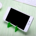 thumbnail image 1 of Baohd Phone Stand V-Shape Folded Adjustable Tablet Support Portable Table Holder Mobile Phone Accessory, Green, 1 of 4