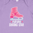 thumbnail image 4 of Inktastic Skate Future Skating Star Girls Girls Baby Bodysuit, 4 of 5