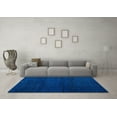 thumbnail image 3 of Ahgly Company Indoor Rectangle Oriental Light Blue Modern Area Rugs, 2' x 4', 3 of 4