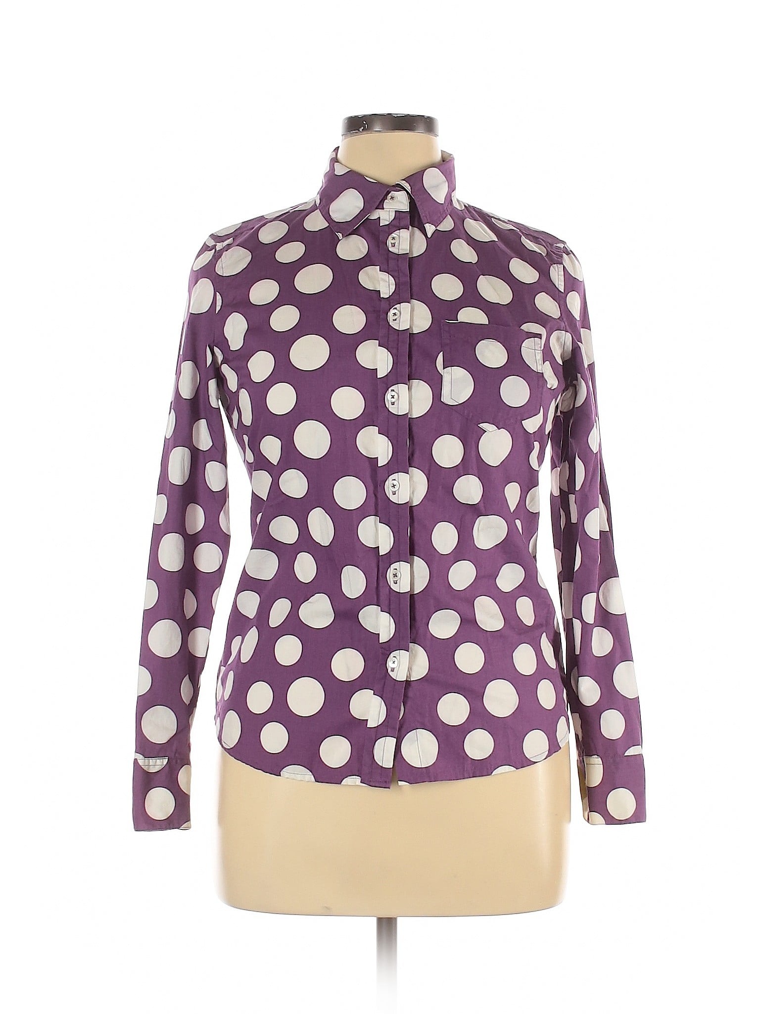 Boden PreOwned Boden Women's Size 14 Long Sleeve ButtonDown Shirt