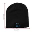 thumbnail image 4 of Morttic Wireless Bluetooth Beanie Hat, Men Women Music Knitted Cap with Headphone Headset Earphone Stereo Speakers and Mic Hands Free Hat for Outdoor Sports (Black), 4 of 7