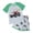 Light Green, variant on Toddler & Big Boy 2-Piece Monster Truck Outfit – Raglan Short Sleeve T-Shirt & Shorts Set, Casual Playwear for Kids 2-12Y(Black, 7-8 Years)