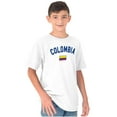 thumbnail image 5 of Colombia Country Flag Soccer Fan Pride Crewneck T Shirts Boy Girl Teen Brisco Brands XS, 5 of 5