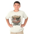 thumbnail image 3 of Muscle Bound King of the Raceway Car Crewneck T Shirts Boy Girl Teen Brisco Brands L, 3 of 4