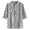 Black, variant on SHUNSUI Men Fashion Casual Striped Collar Long Sleeve Shirt Top Blouse Cat Pajamas Men Long Sleeve Layering Shirt Top Blouse Summer Casual Tee Shirt Printed Tee Pack of Men Shirts Men Long