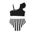 thumbnail image 6 of JAJAHO Girls Two Piece Swimsuit Bikini Set For Girl Asymmetrical Bathing Suit For Kids 7-16Y Summer Beach Pool Stylish Swimwear, 6 of 6