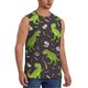 thumbnail image 2 of Fotbe Dinosaur Skeleton Men's Camiseta sin Mangas Estampada para Hombres, Playera Casual para Gimnasio, Entrenamiento, Playa-Large, 2 of 7