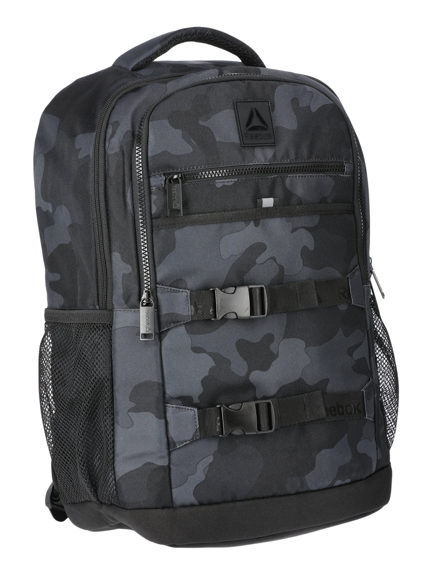 Reebok Unisex Adult Sullivan 18" Laptop Backpack, Black Camo