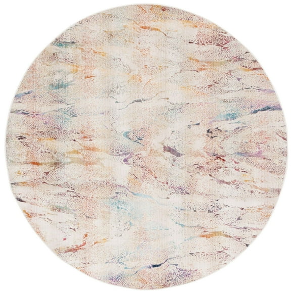 SAFAVIEH Rainbow Valentina Tapis Abstrait Intérieur/Extérieur