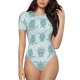 thumbnail image 1 of Fotbe Sea Turtle Body de Mujer con Cuello Redondo y Mangas Cortas, Sin Mangas Ajustado, Suave, Cómodo y Básico-Medium, 1 of 7