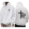 thumbnail image 6 of XIAONU Men's Zip Up Hoodie Long Sleeve Drawstring Hooded Letter Print Sweatshirt Warm Faith Inspired Daily Hoodies, 6 of 6