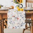 thumbnail image 5 of Table Runner Wildflowers Table Decoration for Kitchen Dinning Watercolor Floral Table Decoration for Indoor Outdoor Party Wedding Decor 13x72 Inch, 5 of 7