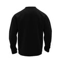 thumbnail image 5 of SSAAVKUY Men's Winter and Spring Tops Themed and Thick Shirts Long Sleeved Sweater Cool Sweatshirts Relaxed Loose Casual Pullover Black 14, 5 of 8