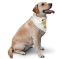 thumbnail image 2 of Disketp Sunflower Gnomes 3 Dog Bandanas 1PC Triangle Adjustable Puppy Bandana Bib Handkerchief for Large Medium Girl Dogs Pets Gift, 2 of 6