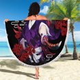 thumbnail image 4 of Kokushibo - Demon Slayer Beach Blanket Anime Japan Style Ts04, 4 of 5