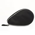 thumbnail image 1 of GLFILL Table Tennis Rackets Bag Portable Table Tennis Rackets Bag Gourd Type Paddles Case Dustproof Storage Bag Racquet Sports Black, 1 of 9